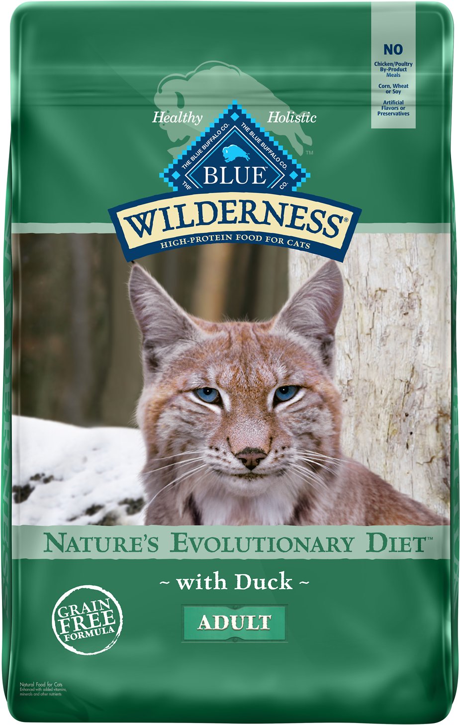 blue buffalo wilderness duck cat food