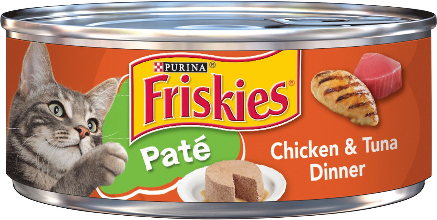 friskies cat food calories per can