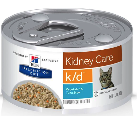 kidney prescription cat food