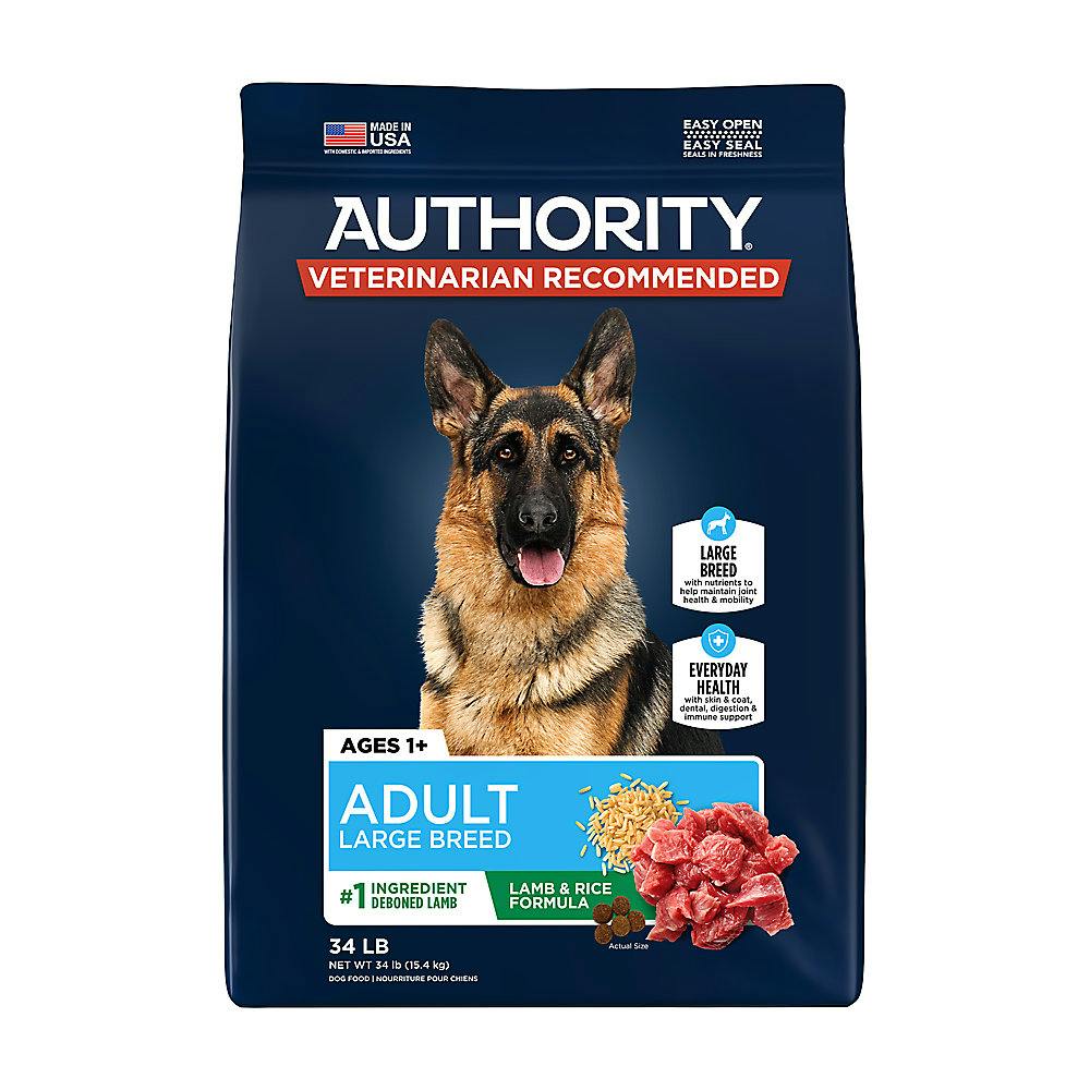 Authority skin and cheap coat dog food