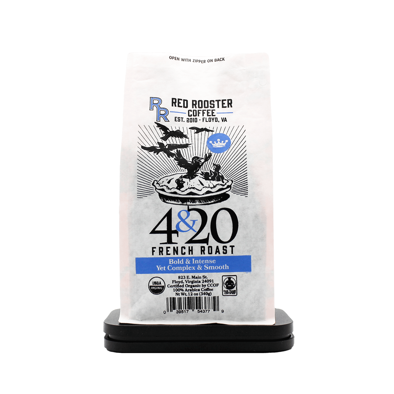 RDCR Logo French Press – Red Dog Coffee Roasters